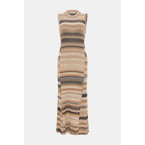 Simkhai Fairfax Dress - M - Army Green Multi